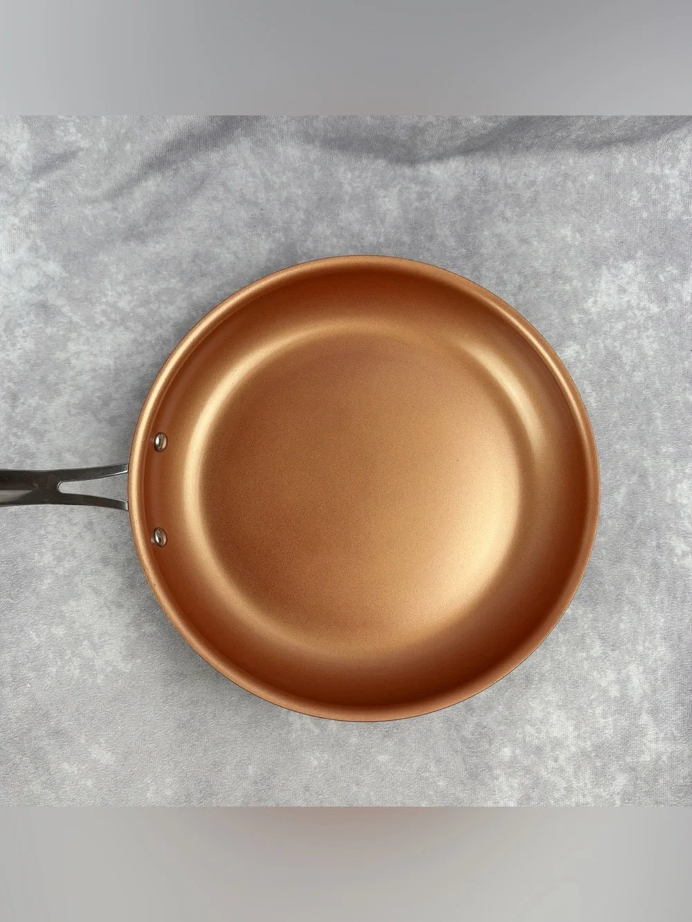 NuWave 10.5” Frying Pan Skillet Saute Copper Color Induction Compatible